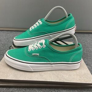 Vans Authentic Bright Green/ Black Skate Shoes Men’s 6.5 Women’s 8